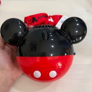 Mickey Mouse Red and Black Misting Fan